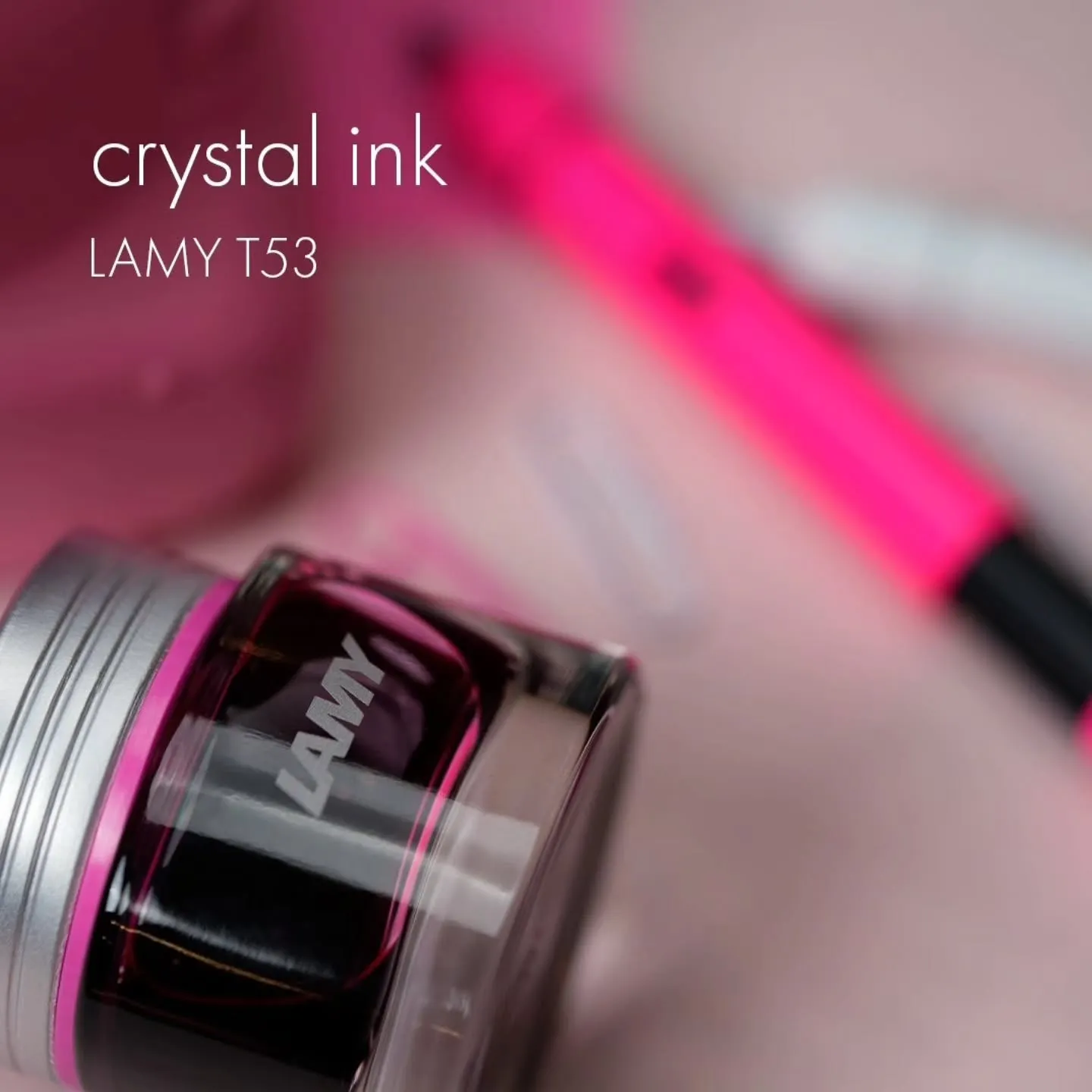 LAMY Crystal Ink — Stationery Product Photography (frame 2)