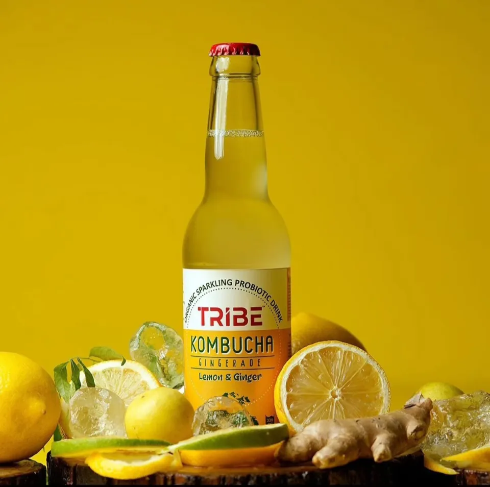 Tribe Kombucha — Beverage Photography